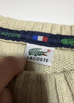 Lacoste vintage свитер6 фото