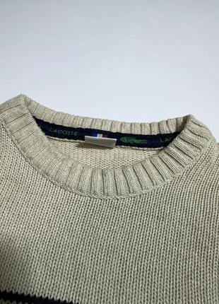 Lacoste vintage свитер5 фото