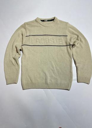 Lacoste vintage свитер1 фото
