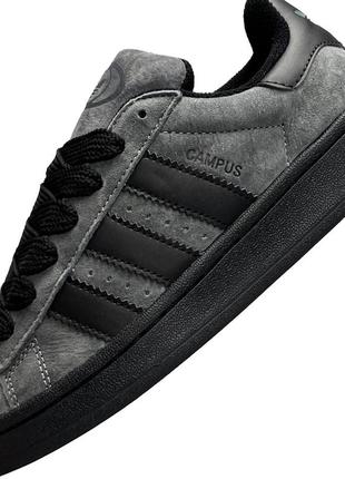 Жіночі кросівки adidas campus prm dark gray black5 фото