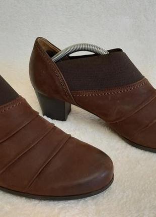 Шкіряні туфлі фірми gabor ( німеччина) р. 38 устілка 24,5 см