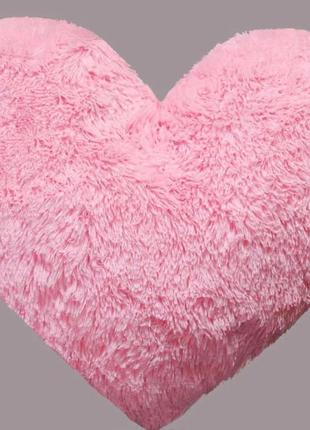 Подушка аліна серце рожевий 5784796aln, 37 см сер3-рожевий3 фото