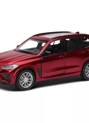 Машинка bmw x5 m коллекционная моделька джип внедорожник игрушка металлическая 1:322 фото