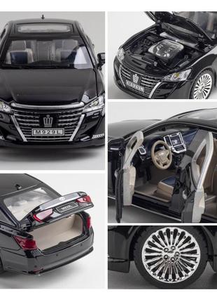 Машинка колекційна toyota crown моделька металева іграшка9 фото