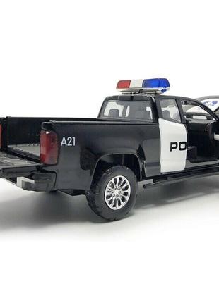 Поліцейський пікап іграшка chevrolet colorado zr2 police7 фото