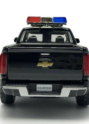 Поліцейський пікап іграшка chevrolet colorado zr2 police6 фото