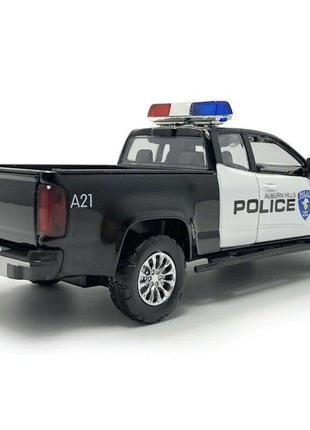 Поліцейський пікап іграшка chevrolet colorado zr2 police9 фото