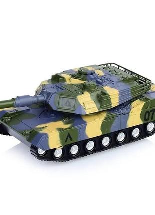 Іграшковий військовий тягач із танком7 фото