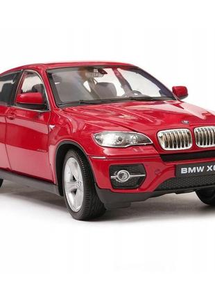 Машинка металева bmw x6 welly 1:241 фото