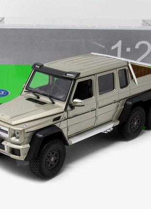 Металева модель машини mercedes-benz g63 amg 6x62 фото