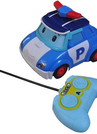 Робокар поли на пульте управления с аккумулятором robocar poli2 фото