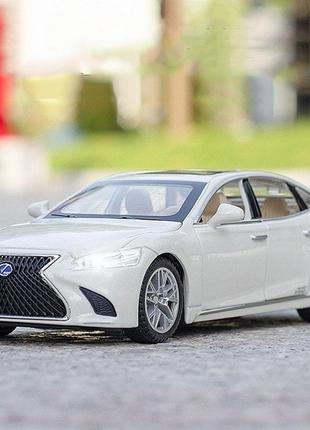 Дитяча металева машинка lexus ls 500h моделька іграшкова7 фото