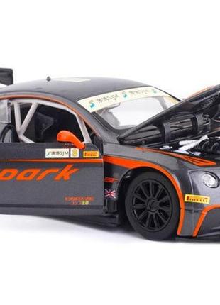 Металева машинка bentley continental gt3 concept