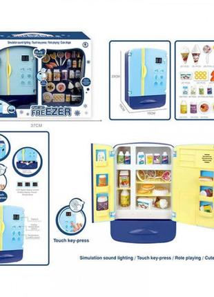 Детский холодильник с продуктами музыкой и светом6 фото