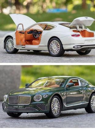 Машинка bentley continental gt колекційна металева моделька іграшкова5 фото