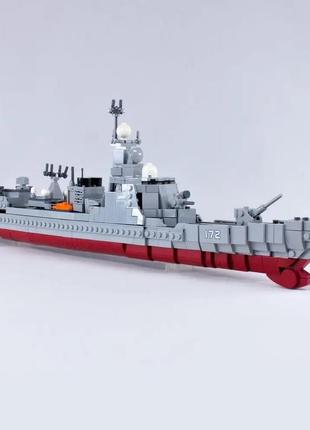 Конструктор воєнній корабель ракетний есмінець type 052d destroyer