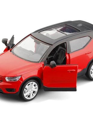 Машинка volvo xc40 recharge моделька игрушка металлическая