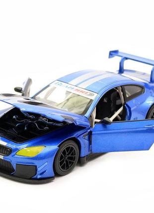 Машинка металева bmw m6 gt33 фото