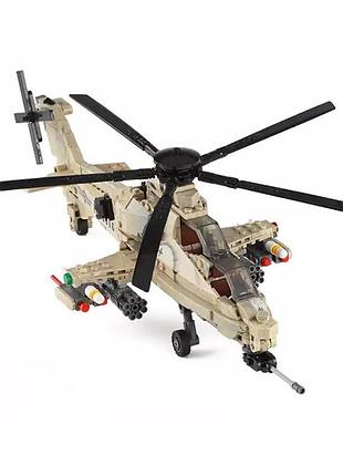 Конструктор xingbao ударний вертоліт wz10 helicopter 749 деталей