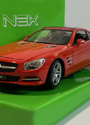 Іграшкова металева машинка mercedes-benz sl500