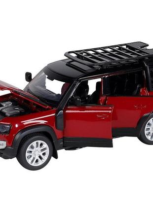 Игрушечная металлическая машинка land rover defender 110