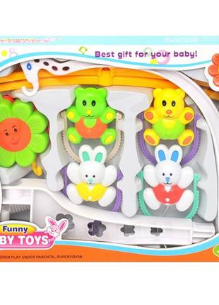 Музыкальная карусель на кроватку baby toys3 фото