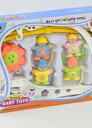 Музыкальная карусель на кроватку baby toys
