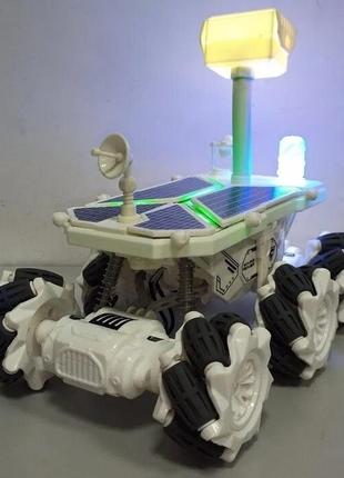Детский марсоход вездеход на радиоуправлении световые эффекты с аккумулятором5 фото