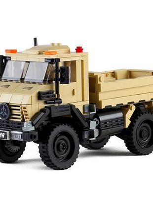 Конструктор вантажний автомобіль mercedes-benz unimog 529 деталей xingbao