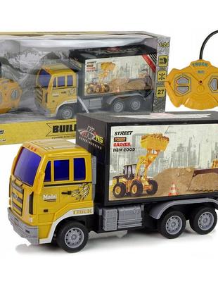 Машинка грузовик на радиоуправлении на батарейках