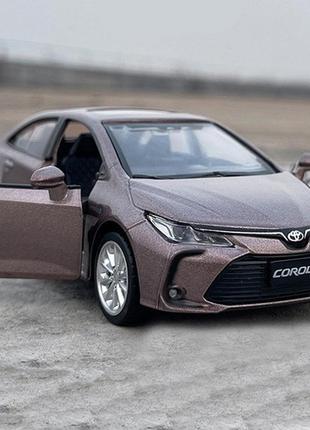 Машинка металева інерційна toyota corolla hybrid3 фото