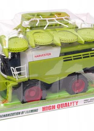 Игрушка комбайн уборочный harvester инерционный8 фото