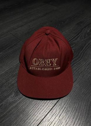 Кепка, снепбек, тракер, бейсболка obey