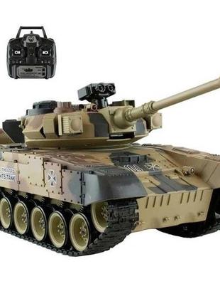 Детский танк на радиоуправлении brother tank t90a 1:18. стреляет пульками