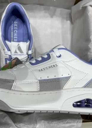 Жіночі кеди skechers skechers uno court4 фото