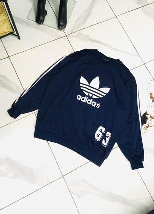 Оригинальный винтажный свитшот adidas 63 skoda