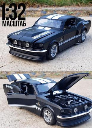 Коллекционная машинка ford mustang shelby gt500 harley davidson8 фото