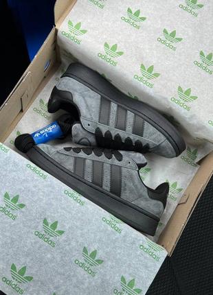 Жіночі кросівки adidas campus prm dark gray black