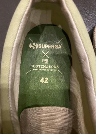 Кроссовки мокасины scotch&amp;soda, коллаба с superga, размер 423 фото