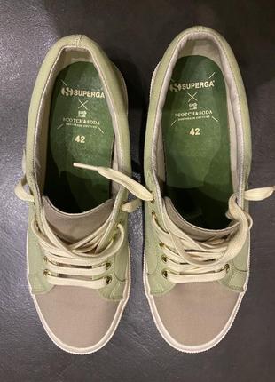 Кроссовки мокасины scotch&amp;soda, коллаба с superga, размер 425 фото