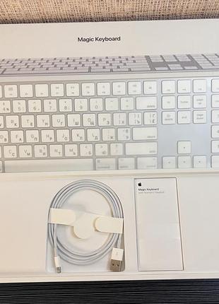 Клавіатура apple magic keyboard with numeric keypad (mq052)
