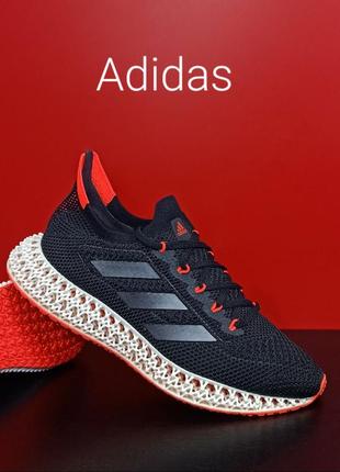 Бігові кросівки adidas 4dfwd 'black solar red оригінал