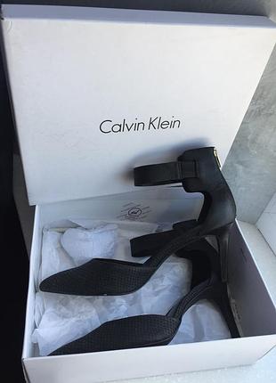 Туфли лодочки чёрные босоножки 🖤 calvin klein оригинал