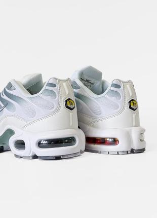 Nike air max plus white olive5 фото