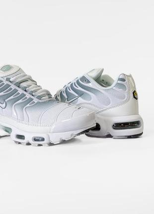 Nike air max plus white olive6 фото