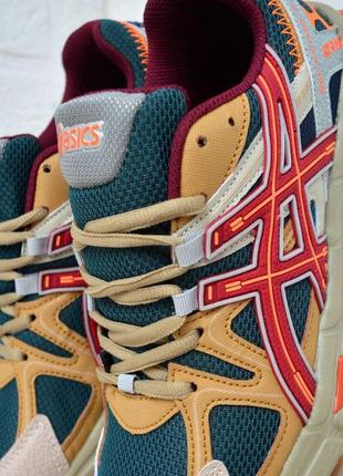 Asics gel-kahana 8 бежеві з бордовим, топ кроссовки асикс  кросівки асікс4 фото