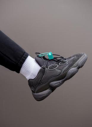 Жіночі кросівки adidas yeezy boost 500 utility black 37