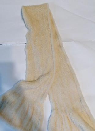 Меховой шарф