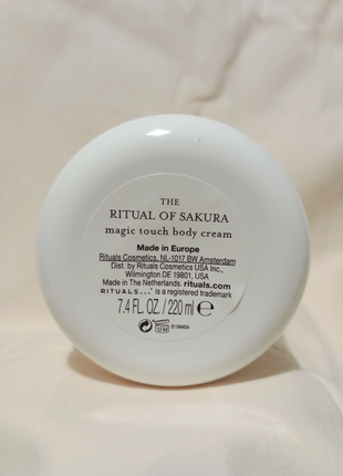 Крем-рефил для тела rituals ritual of sakura 220ml - сменный блок.7 фото