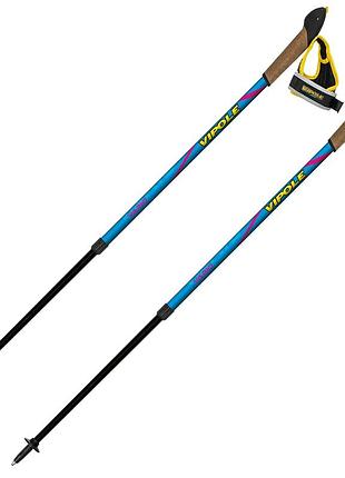 Палки для скандинавської ходьби vipole vario novice blue/violet (s20 34)